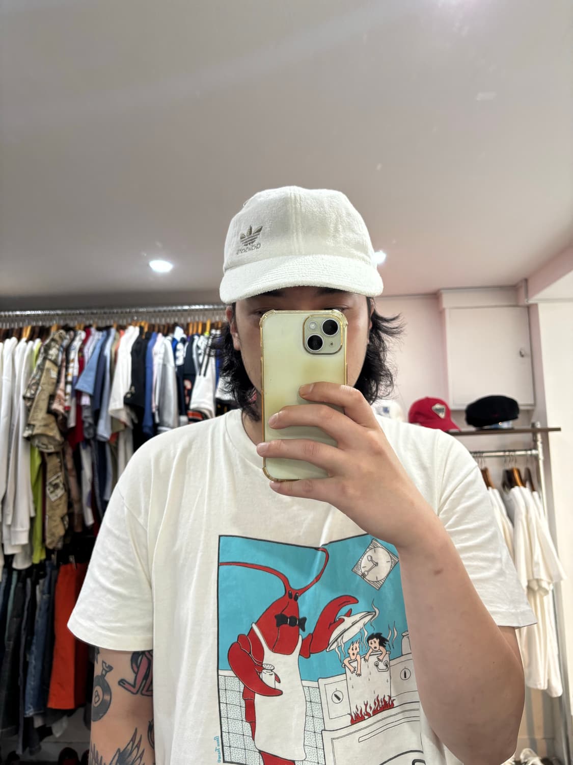 00s 아디다스 테리소재 볼캡 상품이미지3
