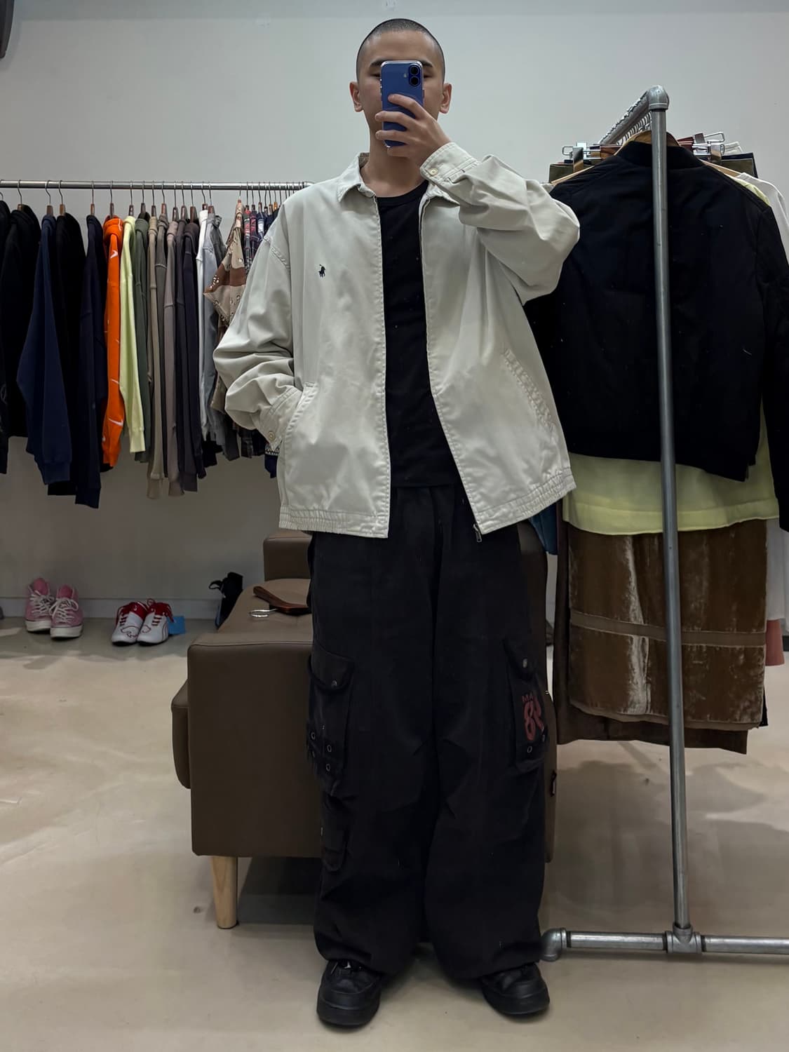 폴로 랄프로렌 스윙탑 자켓 아이보리  상품이미지9