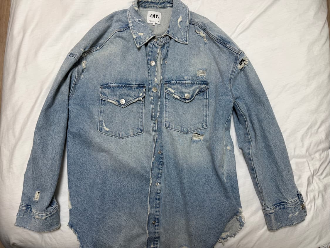 자라 데님 자켓 상품이미지1