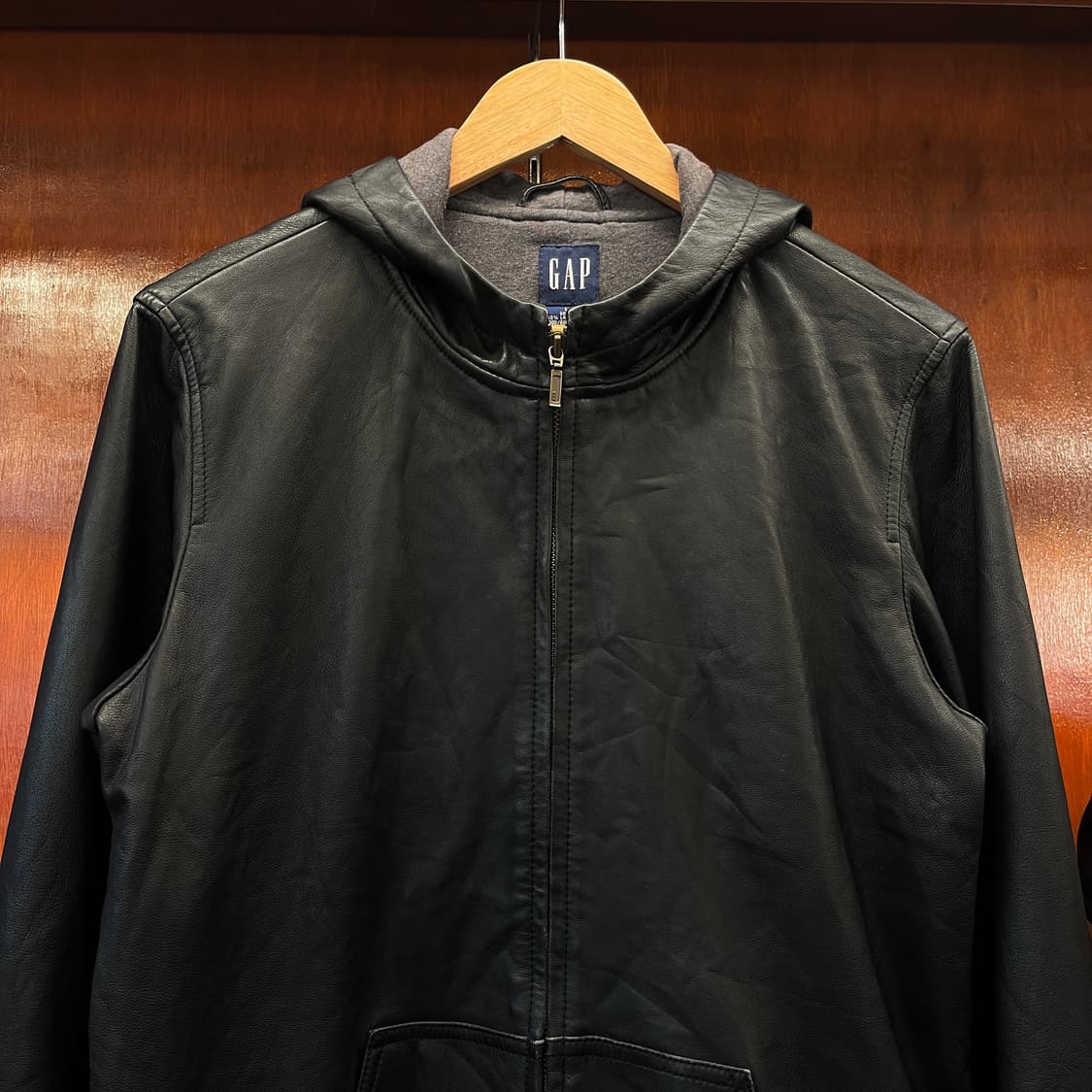 00‘s 올드갭 램스킨 후드 자켓  [ 95 ] 상품이미지1