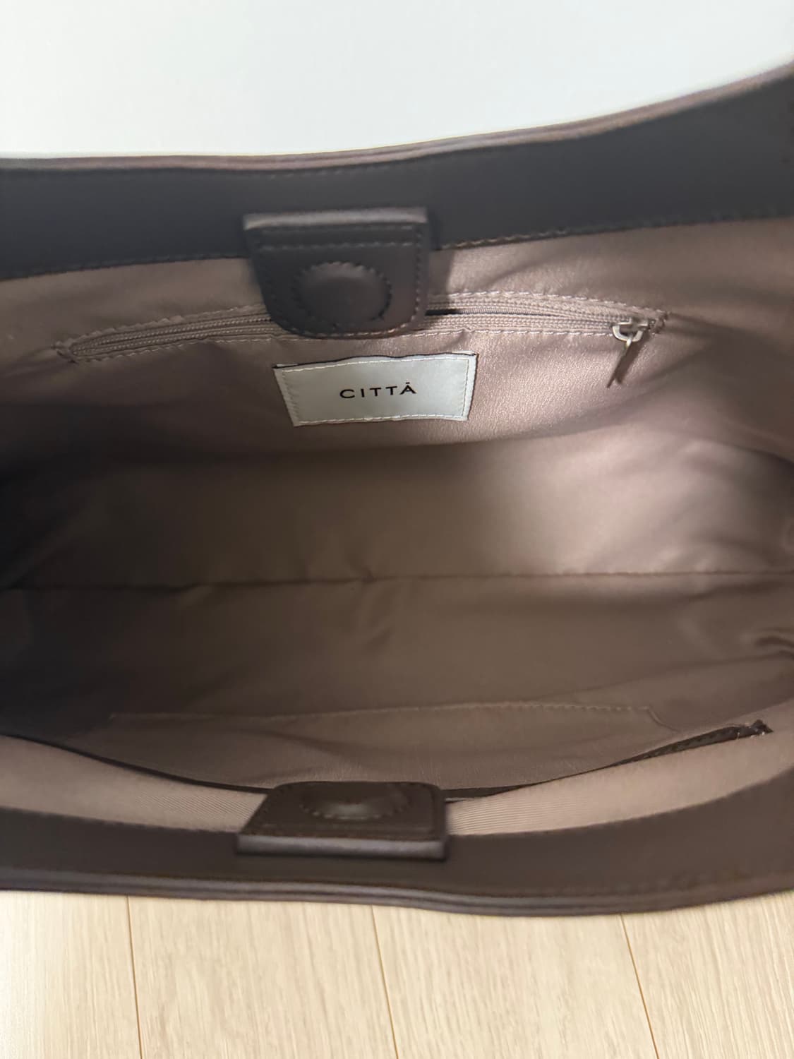 Citta 브라운 숄더백 상품이미지3