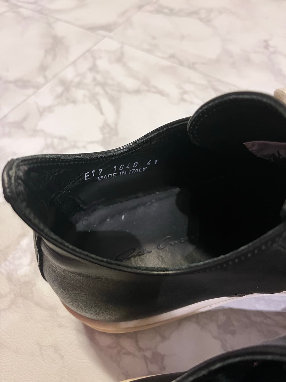 릭오웬스 라몬즈 로우 릭컨 상품이미지6