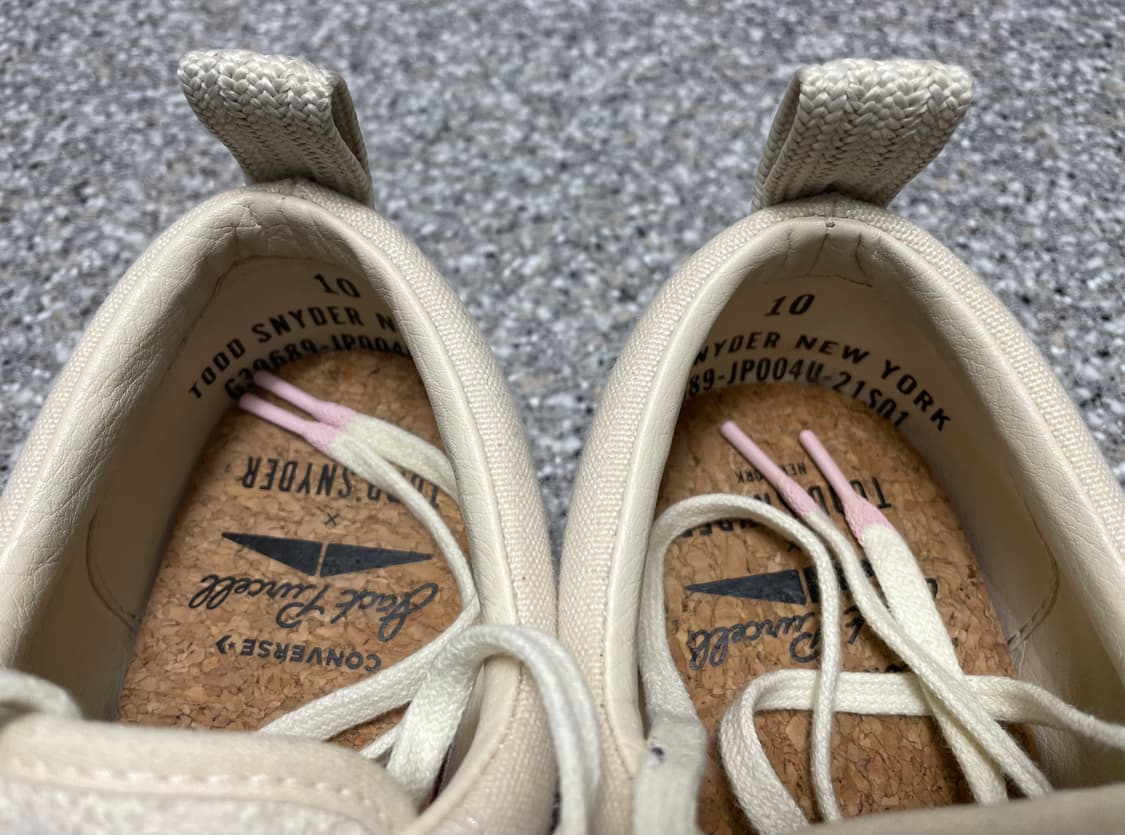 컨버스 잭퍼셀 X TODD SNYDER 사이즈 280 상품이미지4