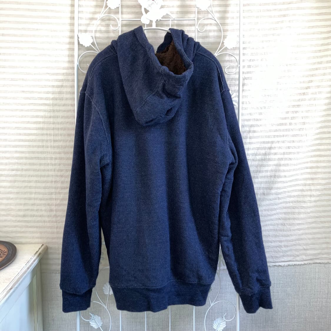 jpn vintage 유니클로 네이비 후리스 후드집업 y2k 스트릿 갸루 상품이미지5
