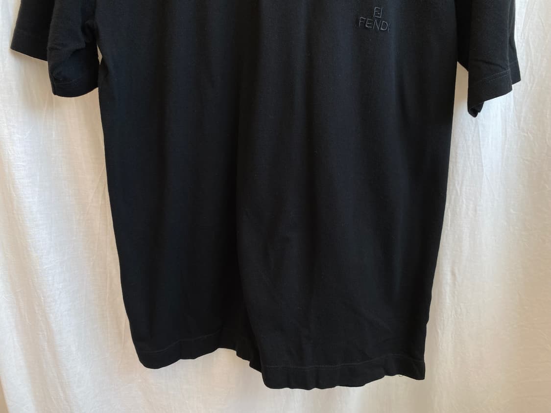 FENDI 블랙 피케 셔츠(MEN L) 상품이미지5