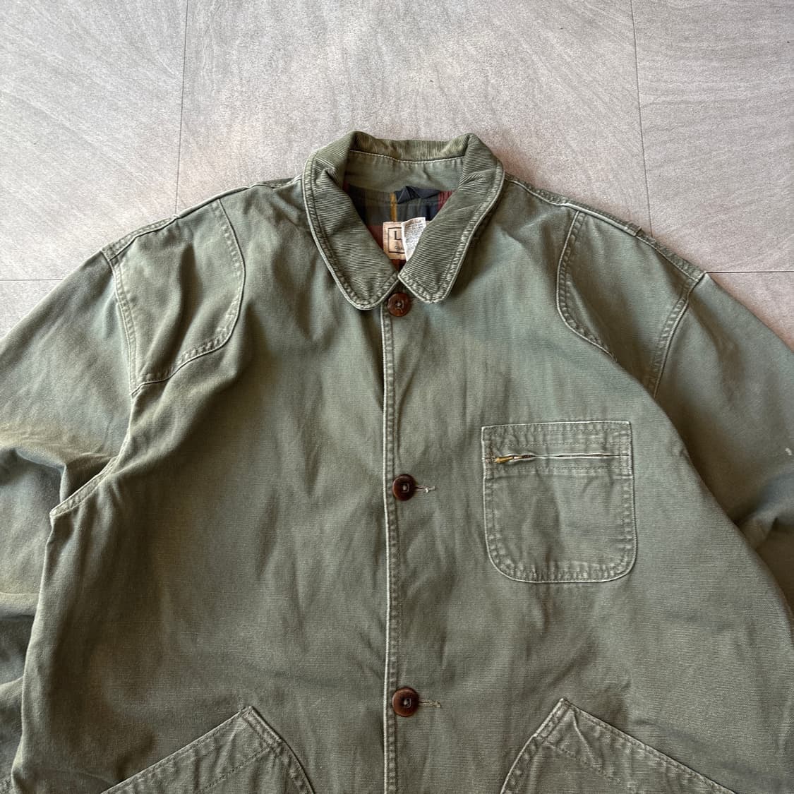 L.L.bean 엘엘빈 카키 헌팅 자켓 상품이미지2