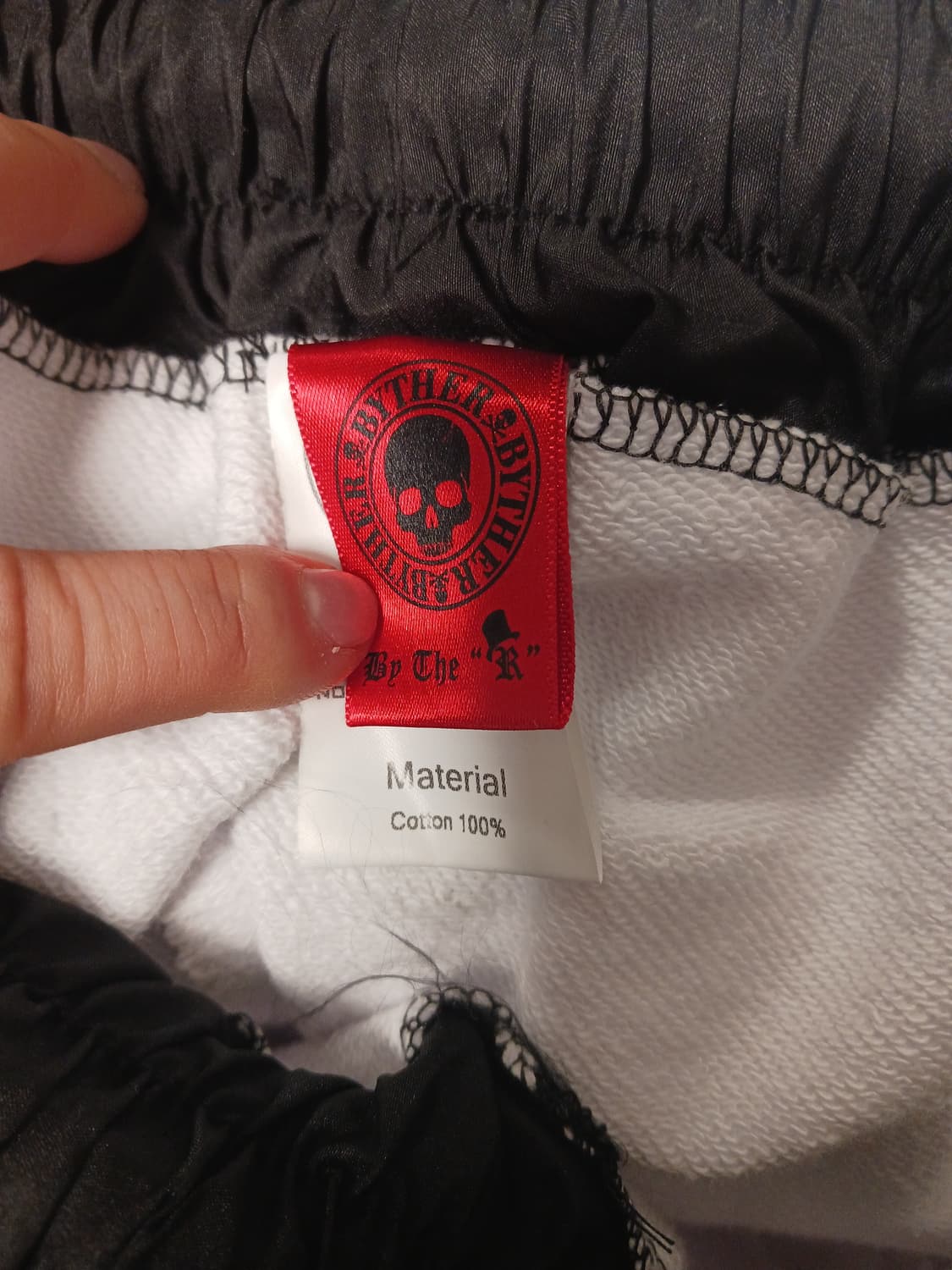 바이더알 패지 러프 테이핑 조거팬츠 상품이미지4