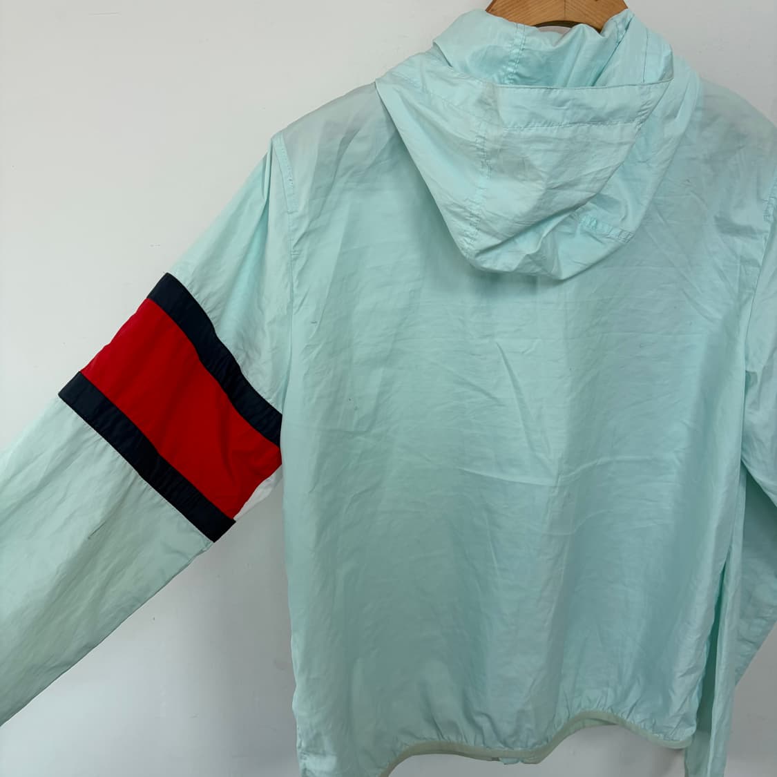 타미힐피거 아동 민트 바람막이 후드집업 상품이미지4