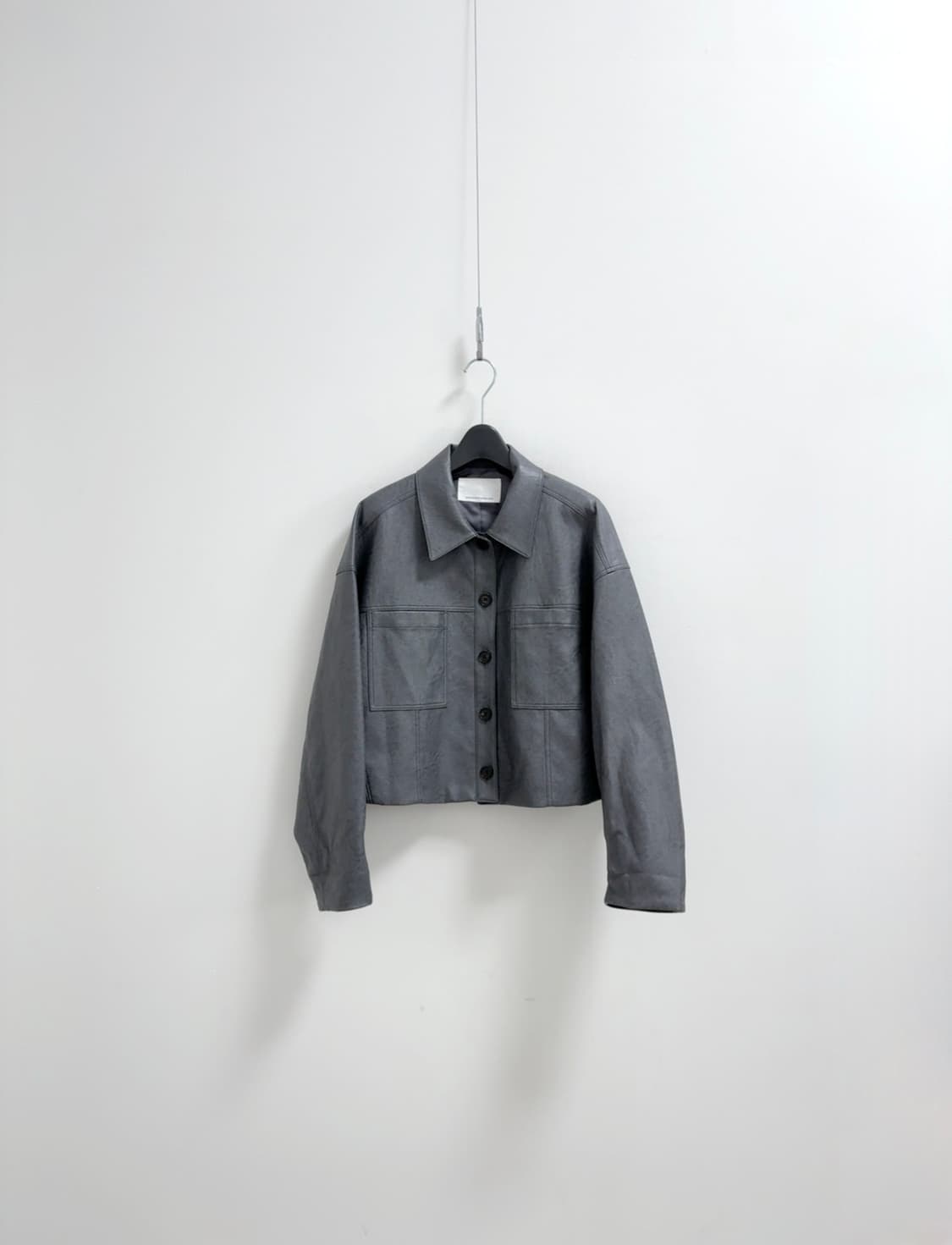 언더스탠딩 페이크레더 자켓 상품이미지1