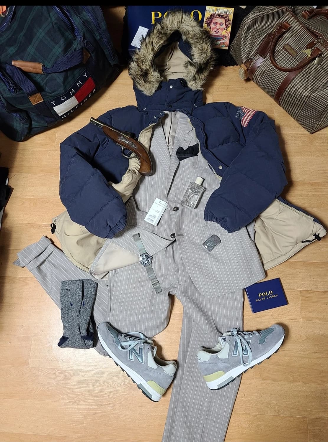 폴로 랄프로렌 패딩 야상 개파카 n3b 헤비다운 점퍼 상품이미지4