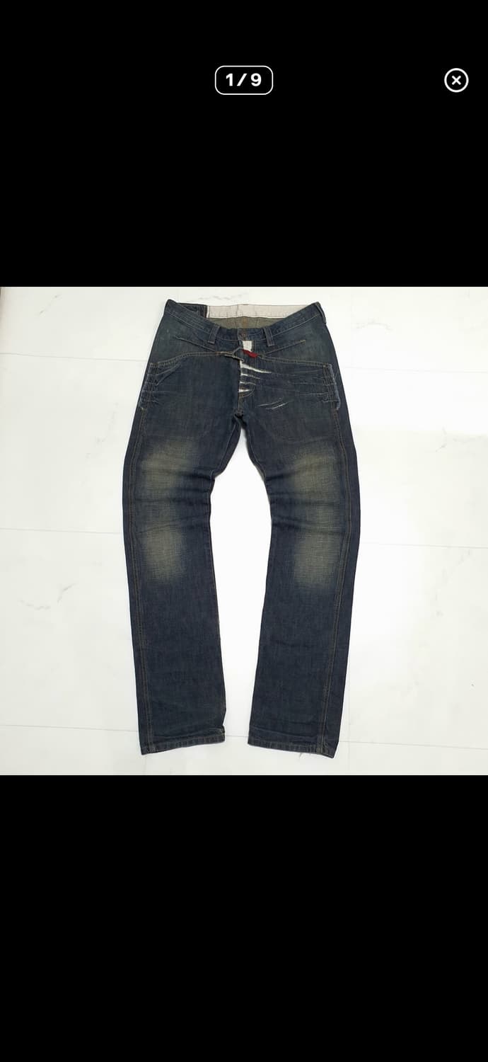 일본판 90's 마리떼프랑소와저버 그런지 데님팬츠 상품이미지1