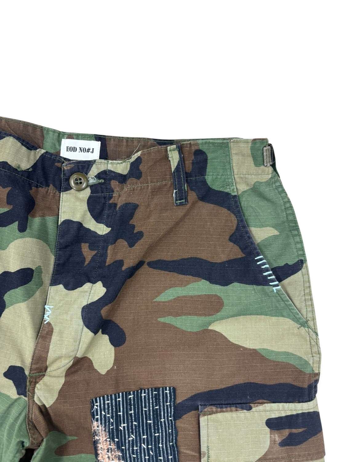 BDU Distressed Boro Sashiko Bermuda 상품이미지6