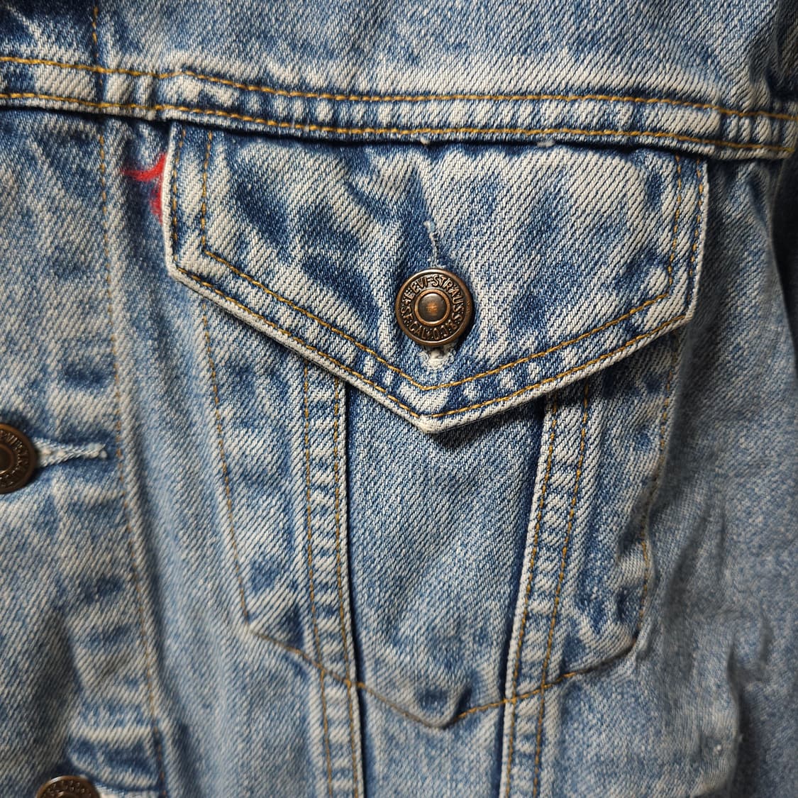 M ) 90' 리바이스 70503-02 청자켓 상품이미지3