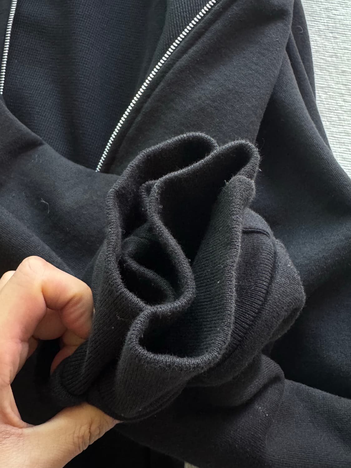 슈프림 19AW/Thermal Zip Up Hooded Sweatshir 상품이미지4