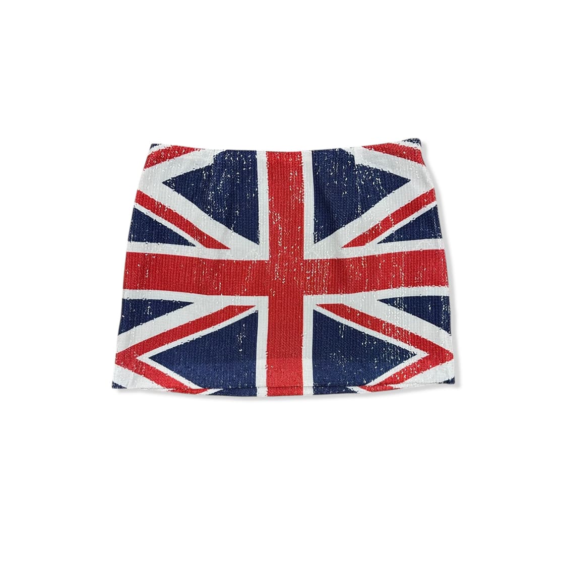 Sequin Union Jack Low waist Mini Skirt 상품이미지1