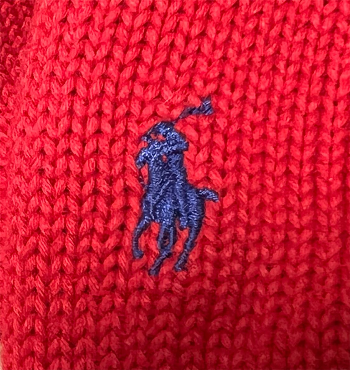 POLO 폴로 남자 코튼니트 레드 오버핏 XXL 110-115 상품이미지4