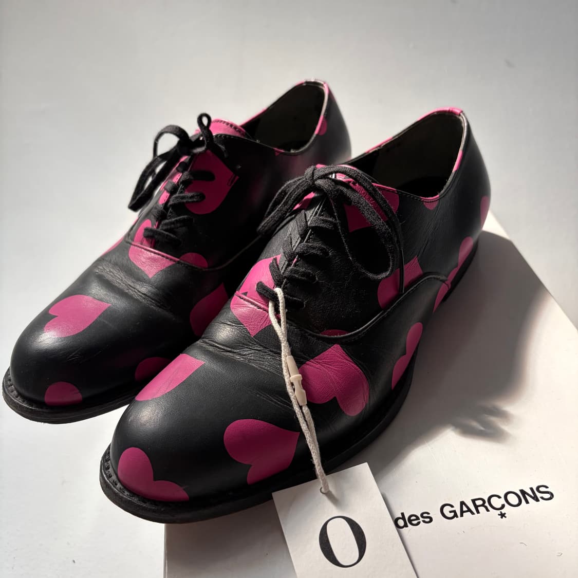 Pink Heart Derby Shoes 상품이미지5