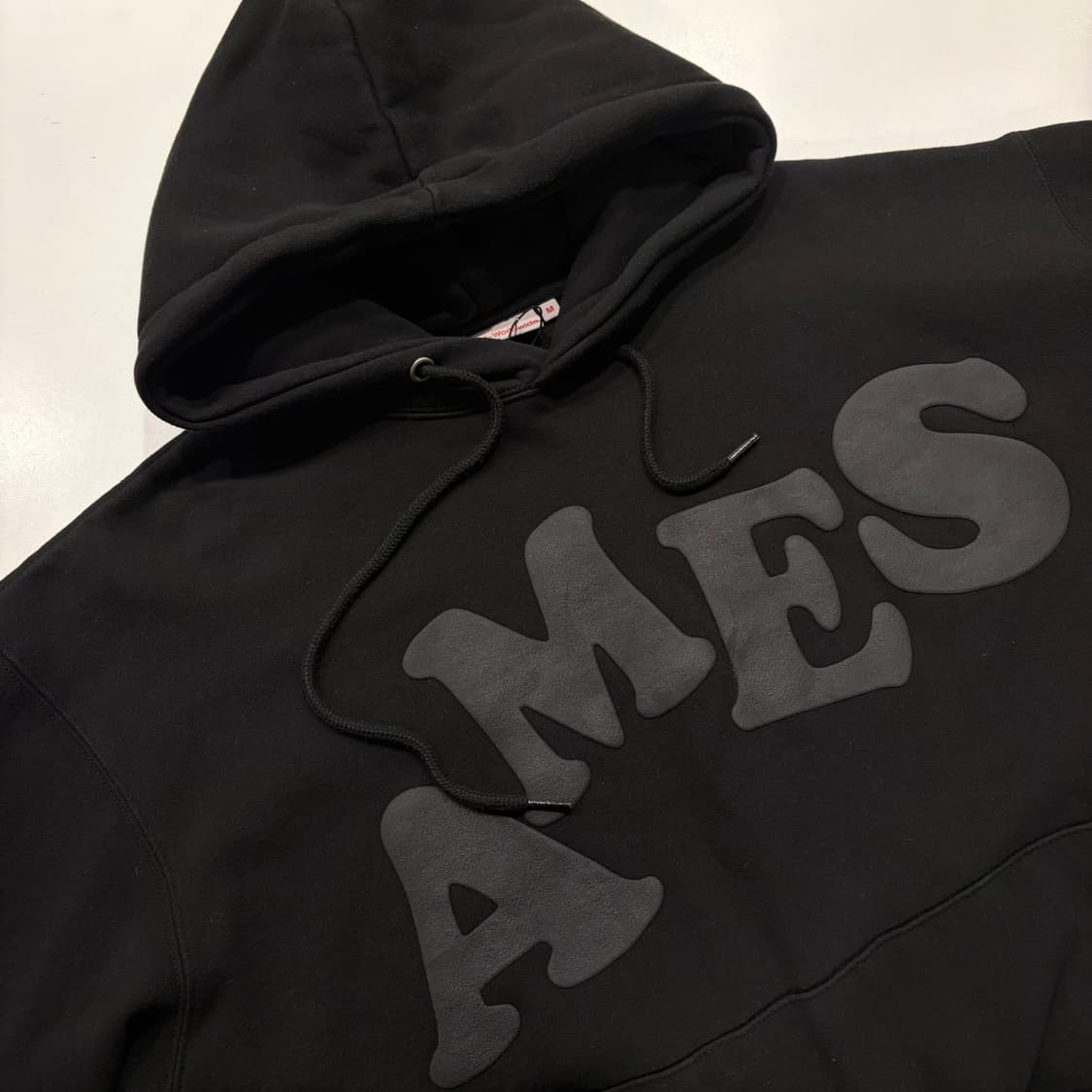[M] 아메스 AMES 스웻 블랙 후드티 D174 상품이미지3
