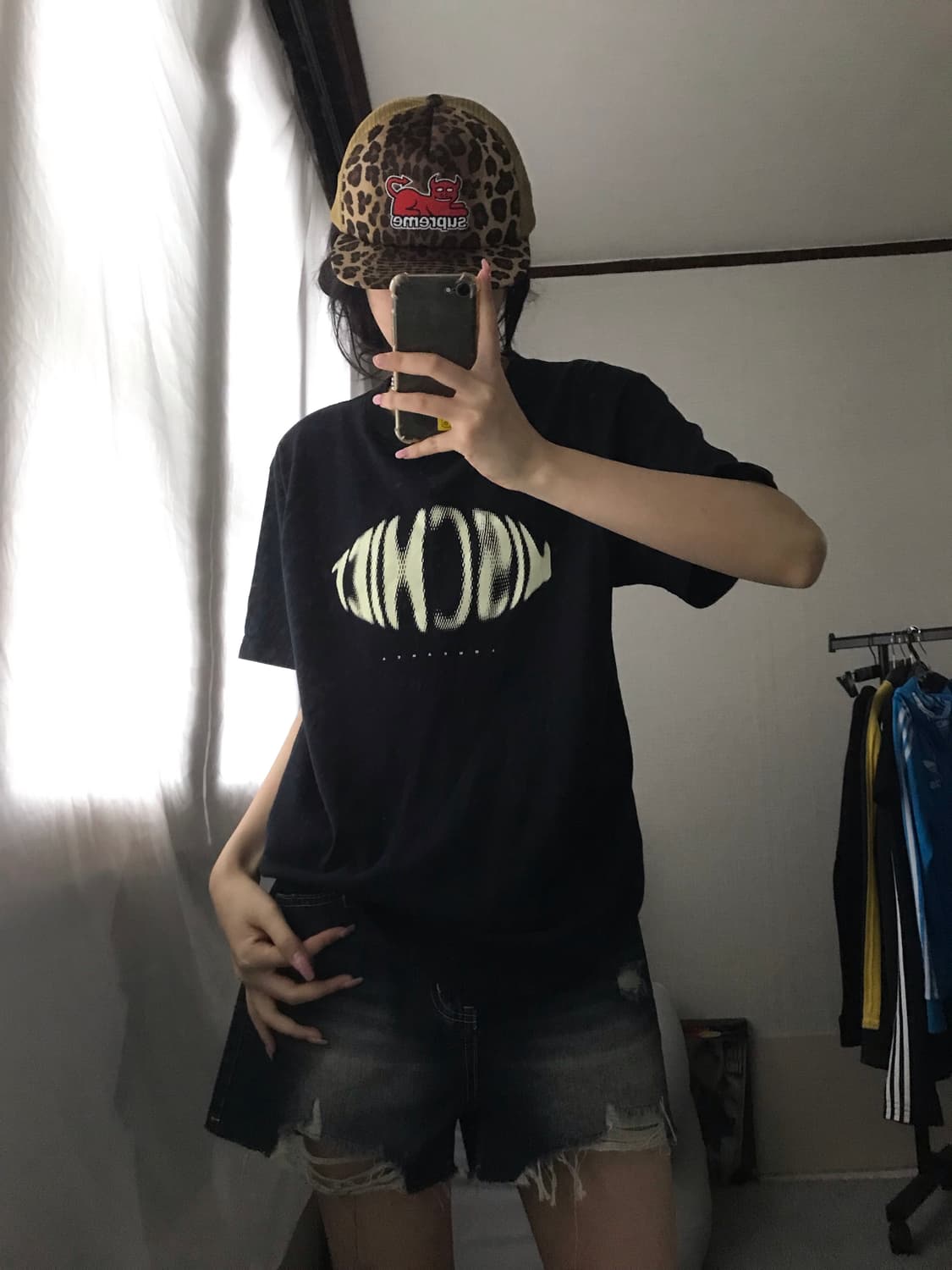 미스치프 블랙 반팔티셔츠 상품이미지2