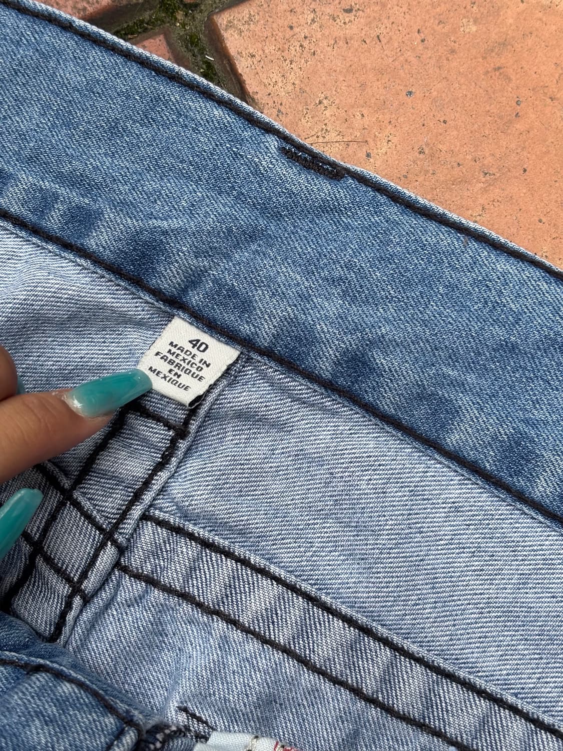 트루릴리전 스트레이트 핏 상품이미지9