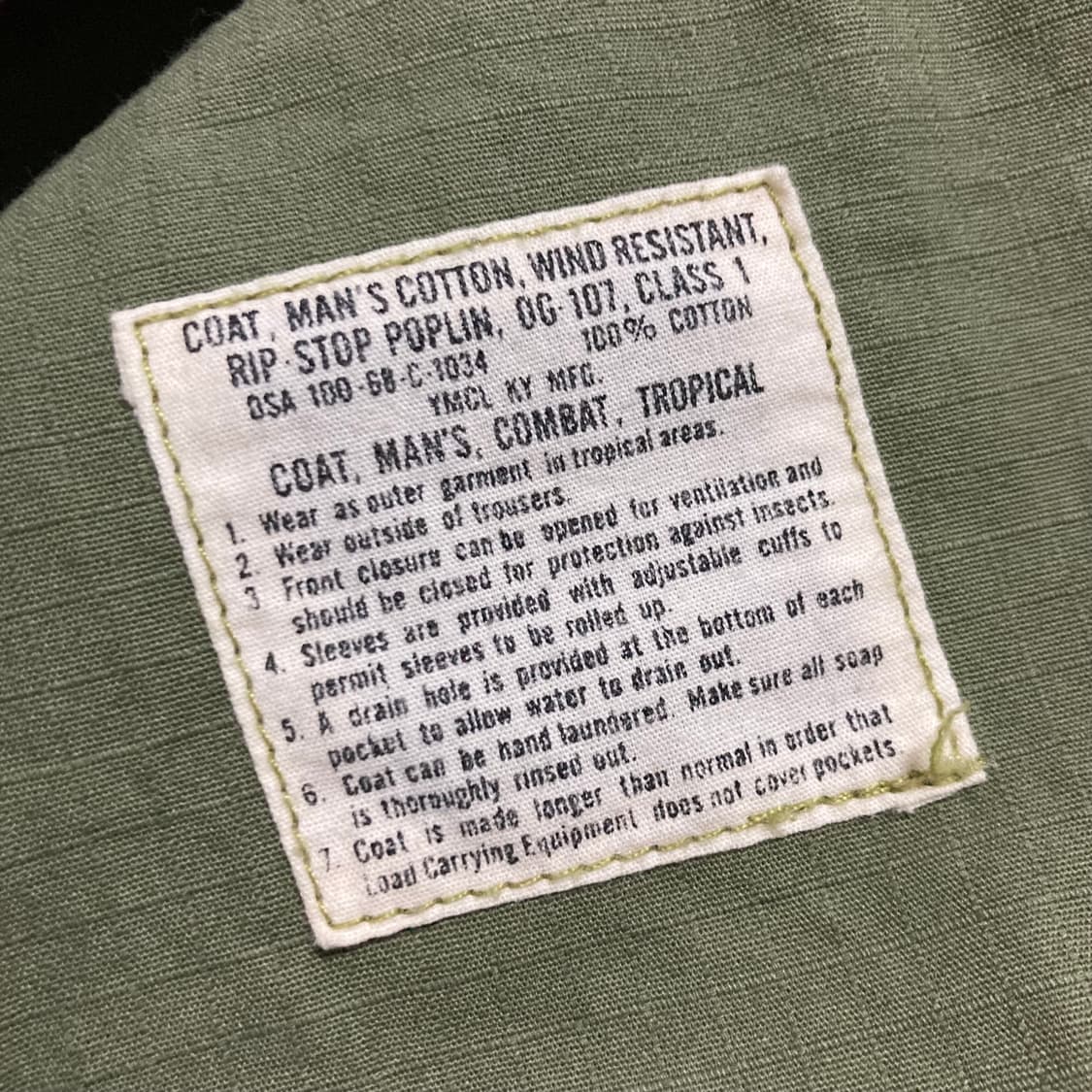 [XL] 오리지날 미군 정글퍼티그 자켓 상품이미지5