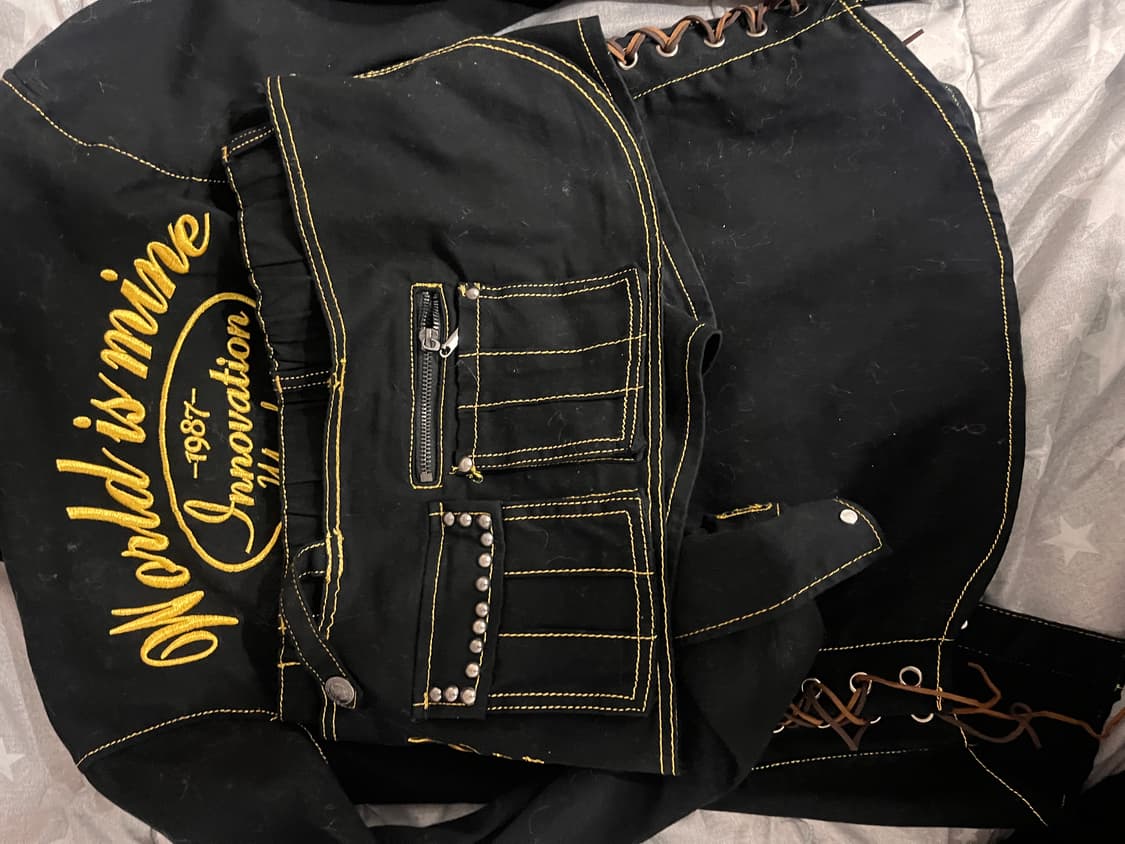 Cecill Mcbee 세실맥비 셋업 갸루 오네갸루 셔츠 상품이미지5