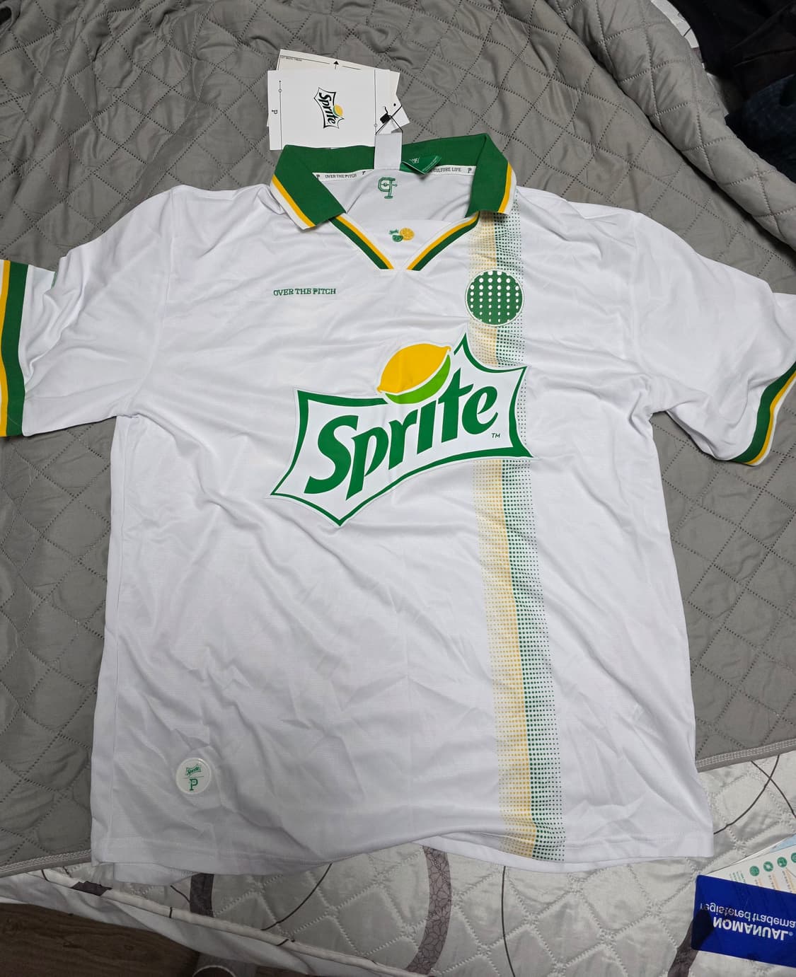 [L] 오버더피치 X 스프라이트 저지 새상품 상품이미지1