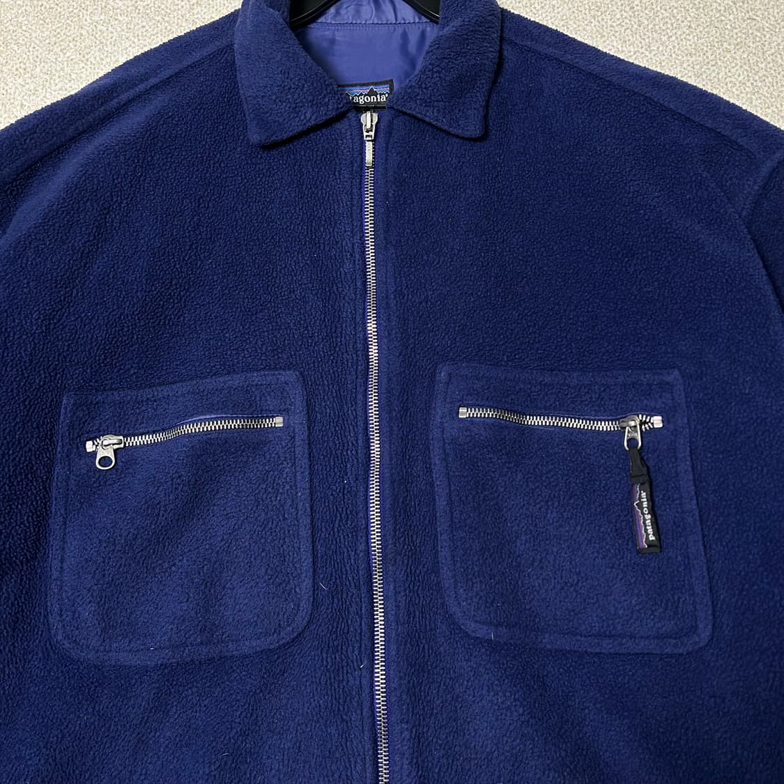  (XL) 90s USA 파타고니아 신칠라 플리스 셔츠 집업 자켓  상품이미지4