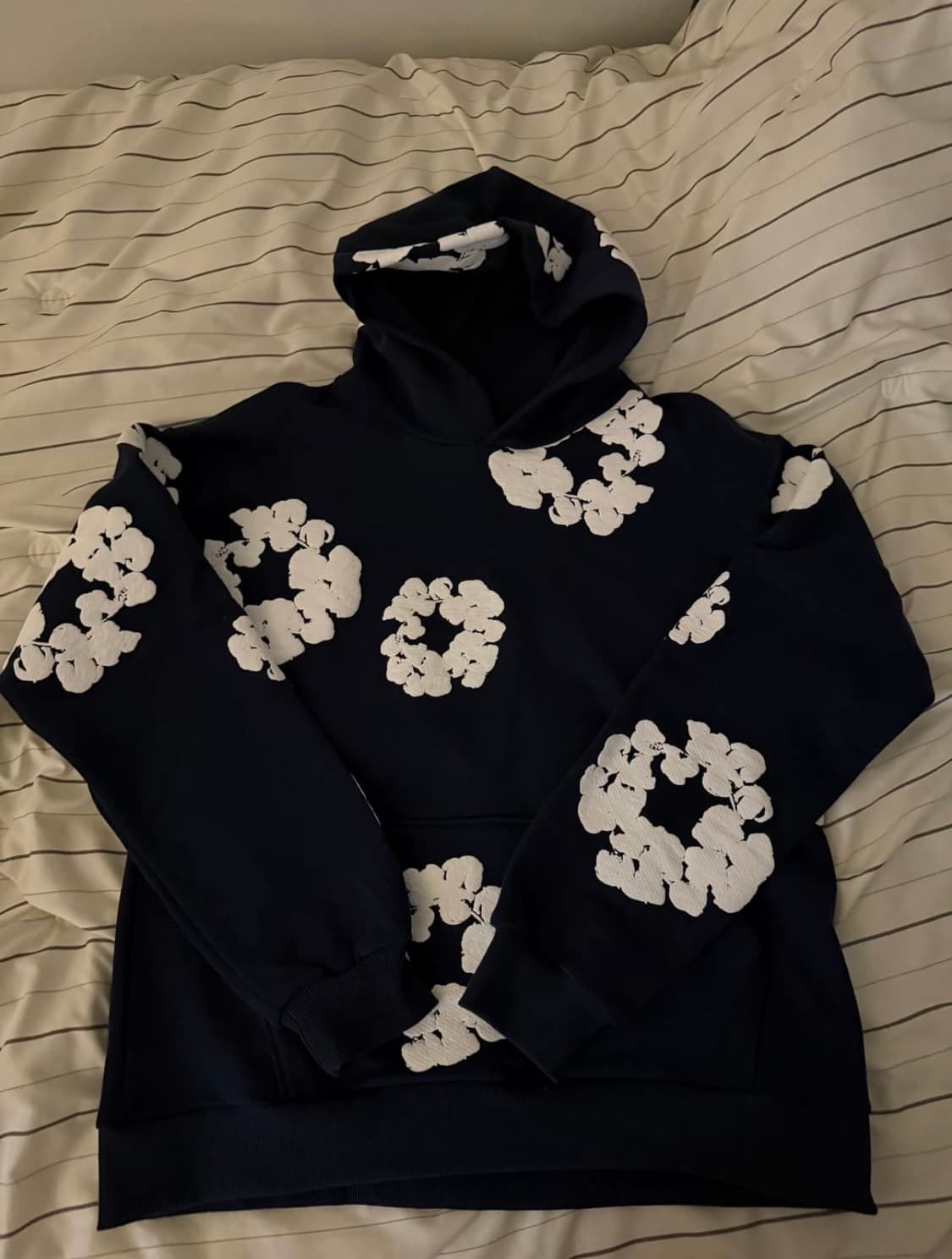 데님티어스 후드티 블랙 L 상품이미지1