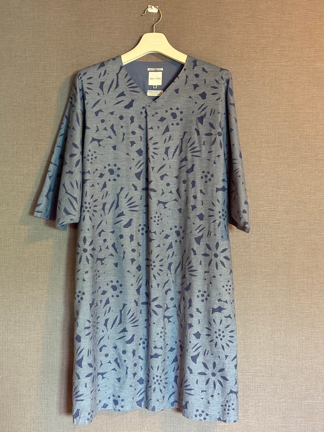 SOU SOU 플로럴 패턴 원피스 Japan 상품이미지1