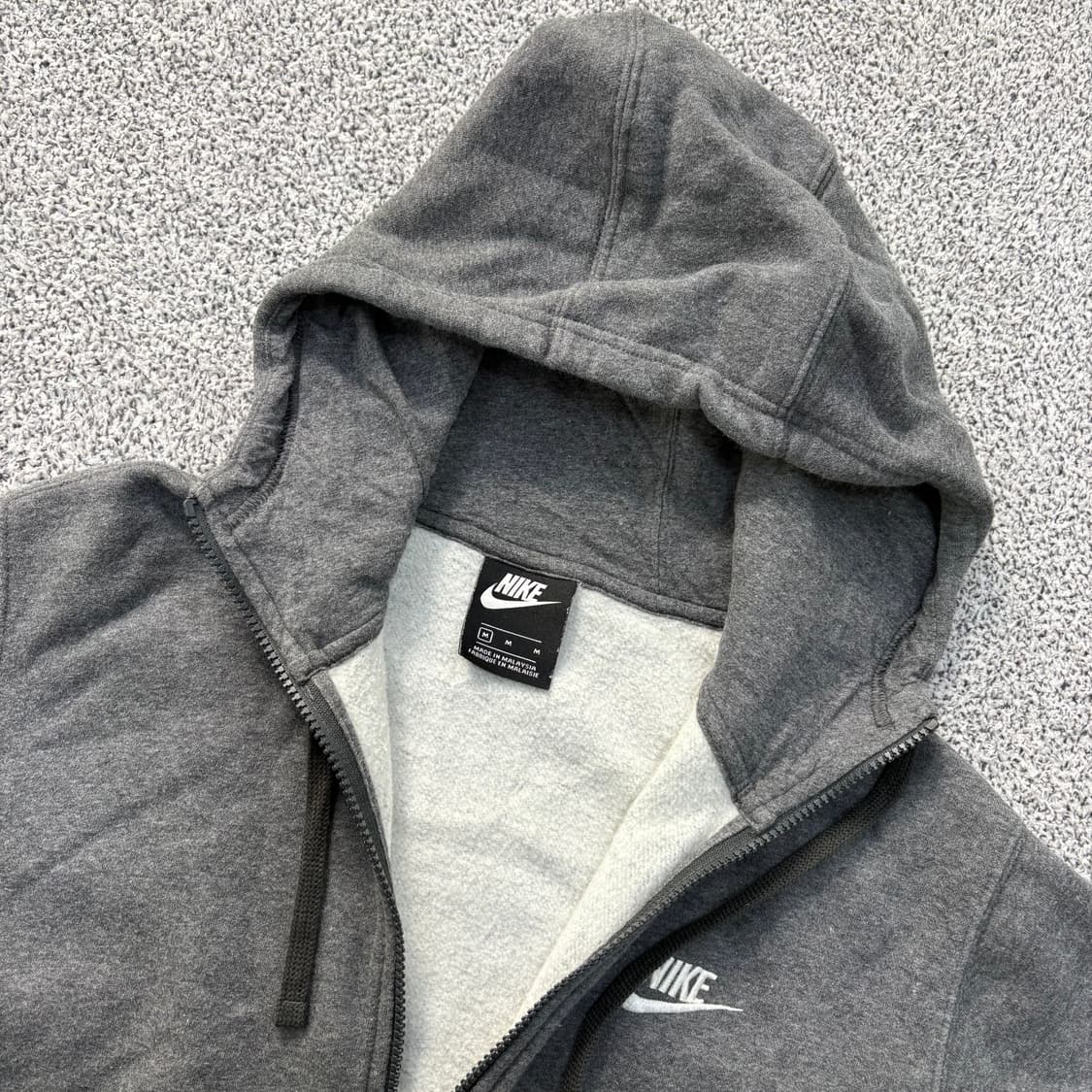 M 나이키 기모 후드 집업 자켓 0304J 상품이미지2