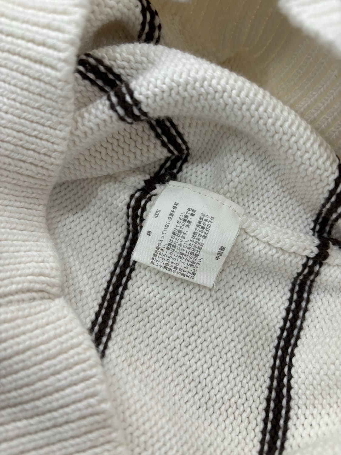 브룩스브라더스 스트라이프 코튼니트 상품이미지4