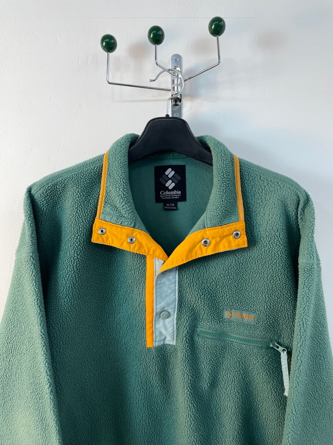 콜럼비아 그린 풀오버 플리스 상품이미지4