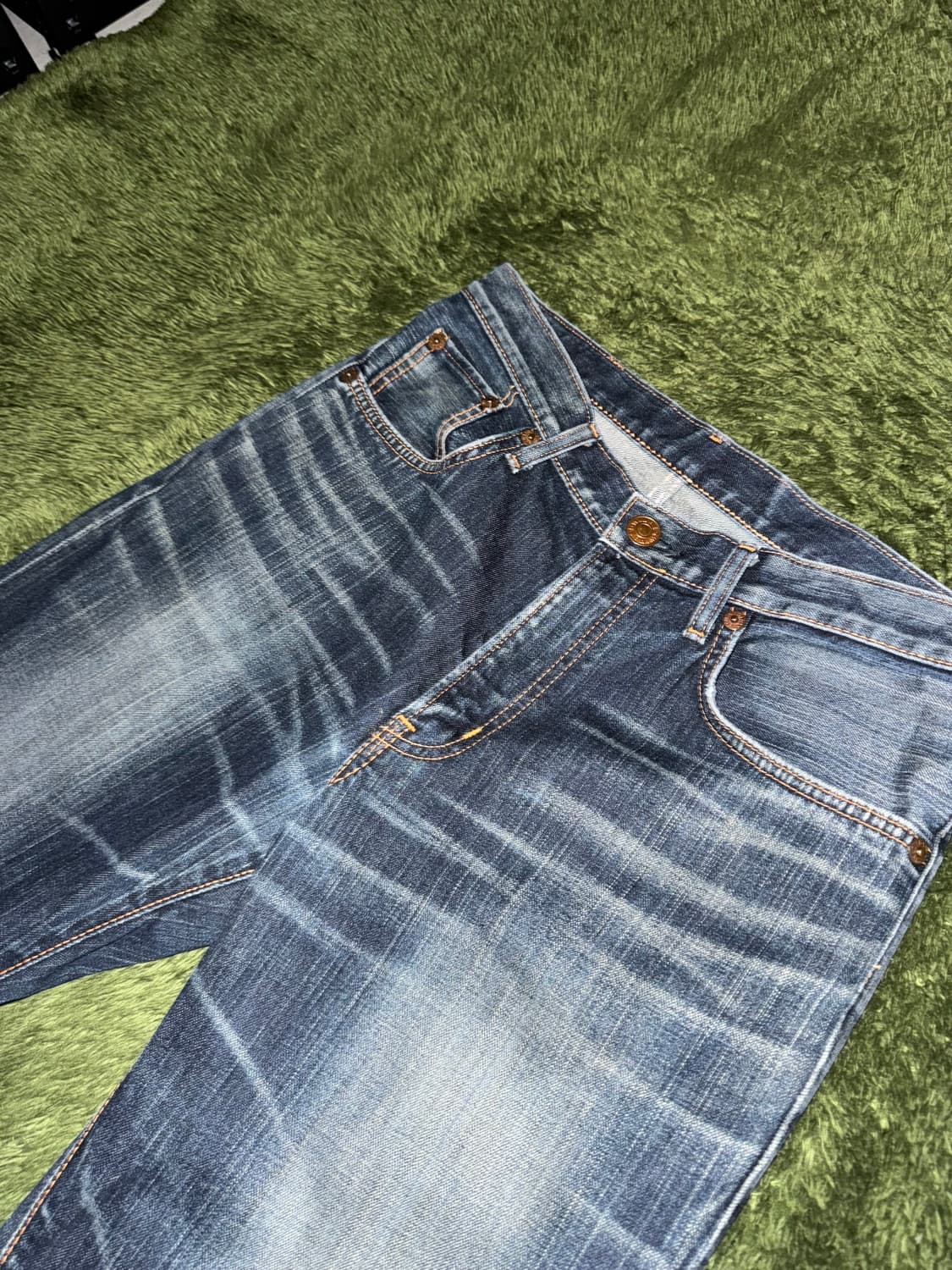 [31] EDWIN 에드윈 504 레더탭 MADE IN JAPAN 데님 상품이미지2