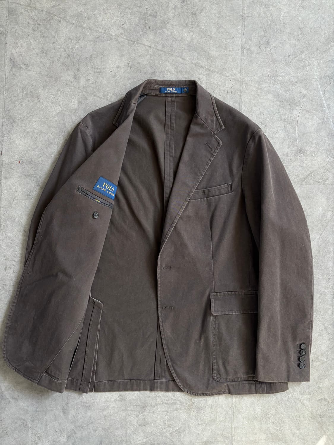 Polo 폴로 랄프로렌 신형 차콜브라운 블레이저 자켓  상품이미지5