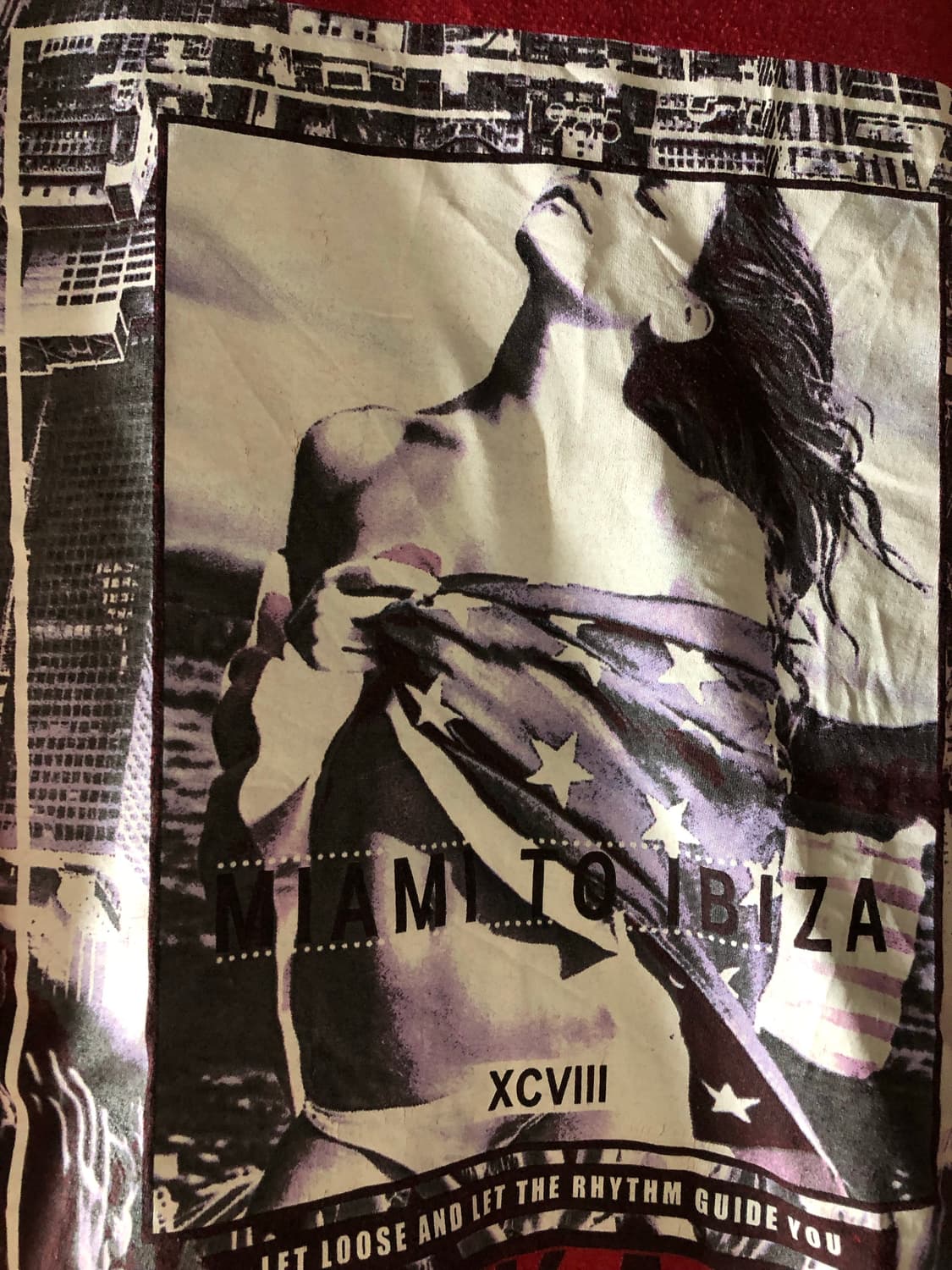 00s 빈티지 비키니 핫걸 프린팅 티셔츠 상품이미지2