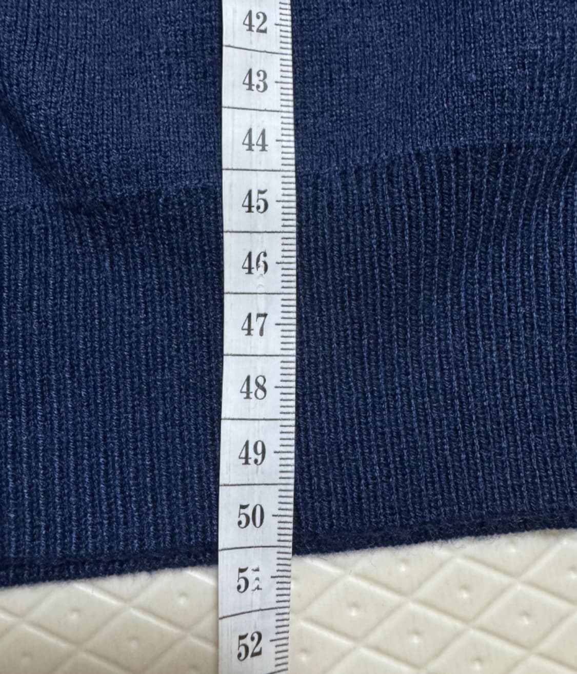 [미우;미우] 새상품 / 니트 반팔 / S (44~ 44 1/2 사이즈) 상품이미지5