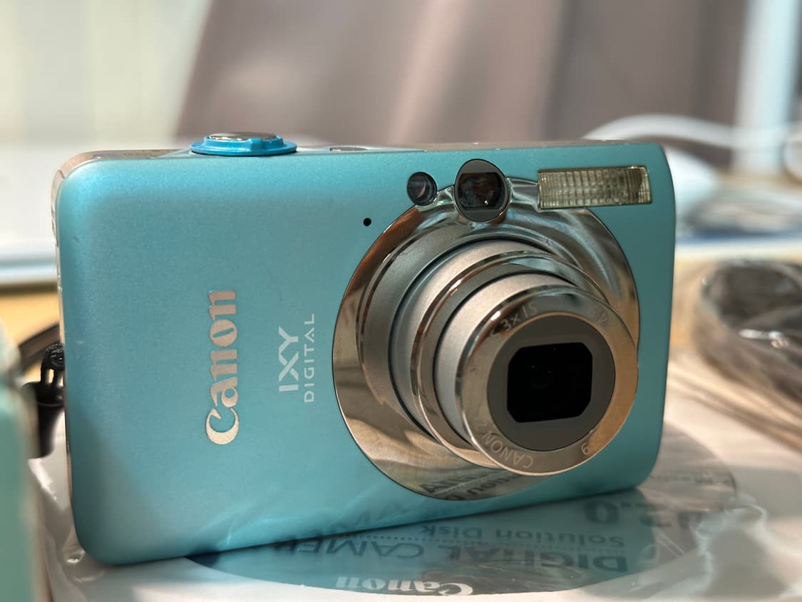 canon ixy 캐논 익시 110 IS (=익서스 95) 하늘색 상품이미지4