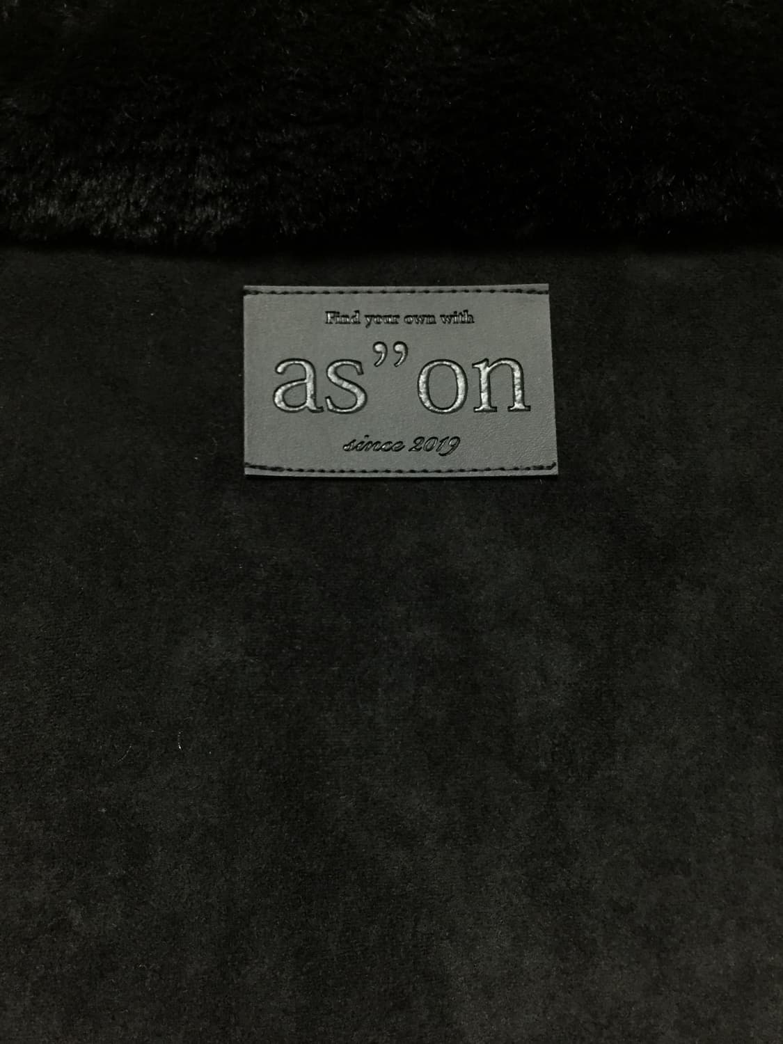 애즈온 CROPPED MUSTANG JAC KET 크롭 무스탕 자켓 상품이미지4