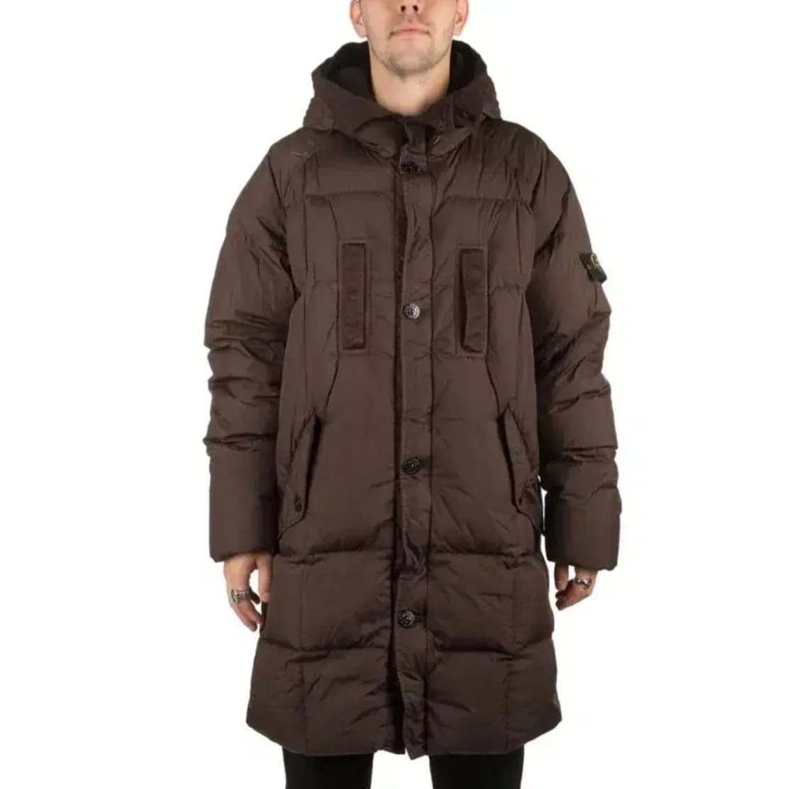 매장판)스톤아일랜드 19FW 크링클랩스 롱패딩 L 상품이미지1