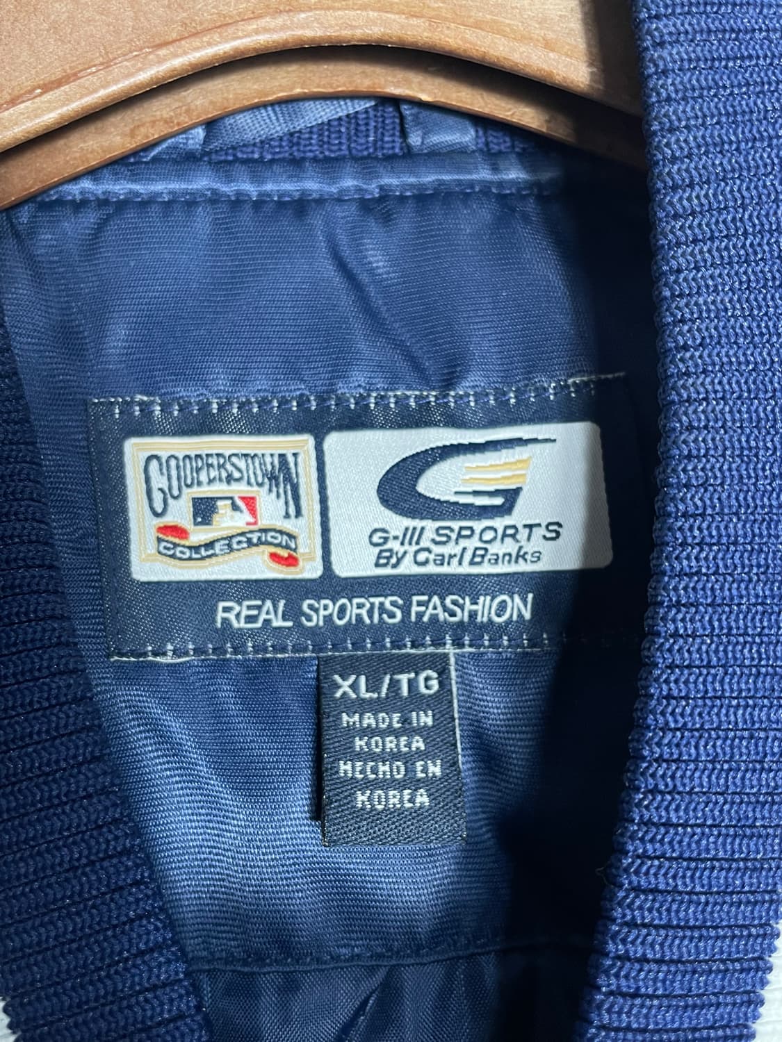 90s 뉴욕 양키스 쿠스퍼다운 새틴 자켓 G-III 스타디움 점퍼 상품이미지2