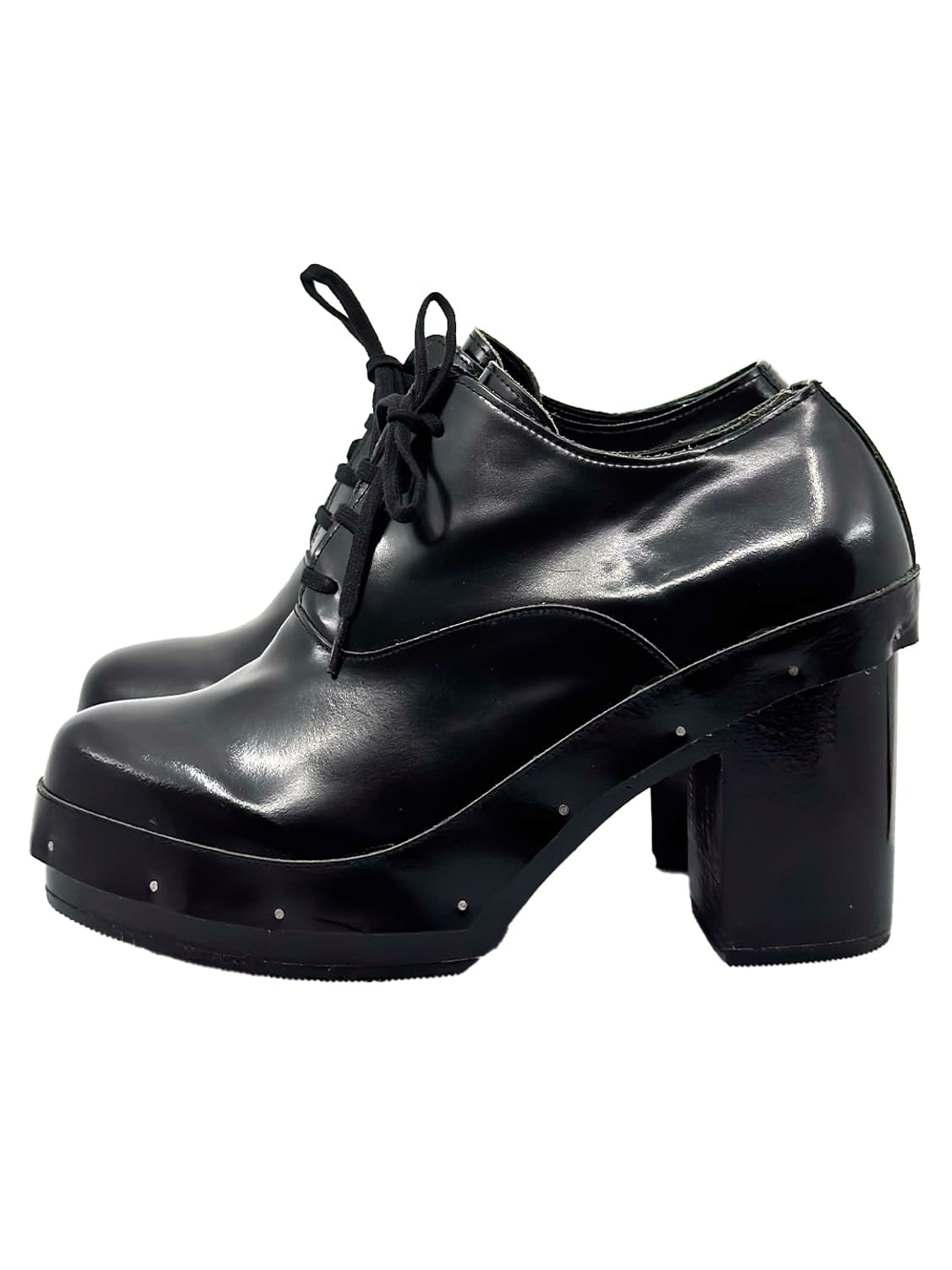 Comme des Garçons  꼼데가르송 레이스업 클로그 / 37 상품이미지1