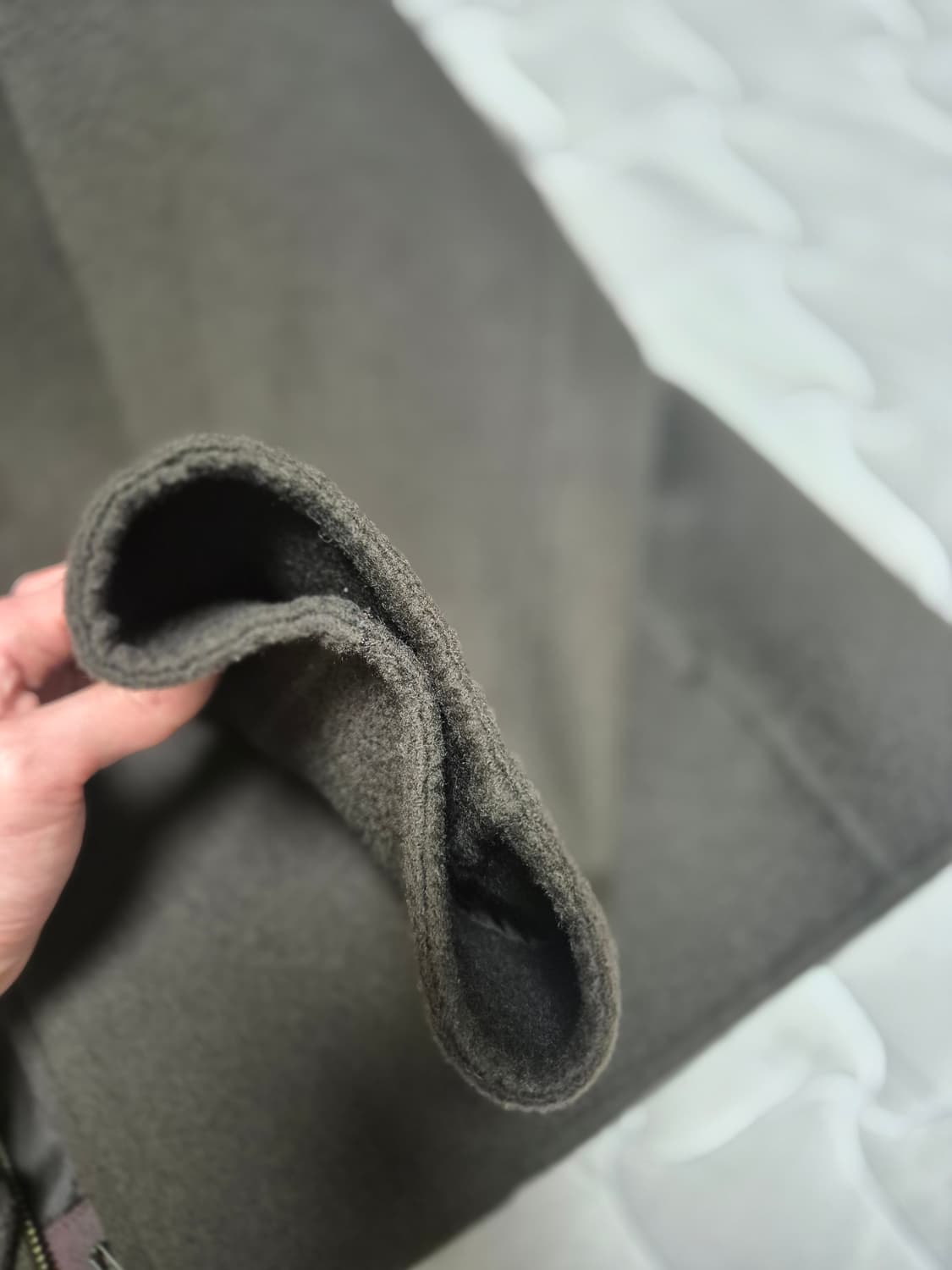 마마가리 핸드메이드블루종 다크브라운 50사이즈 팝니다 상품이미지7