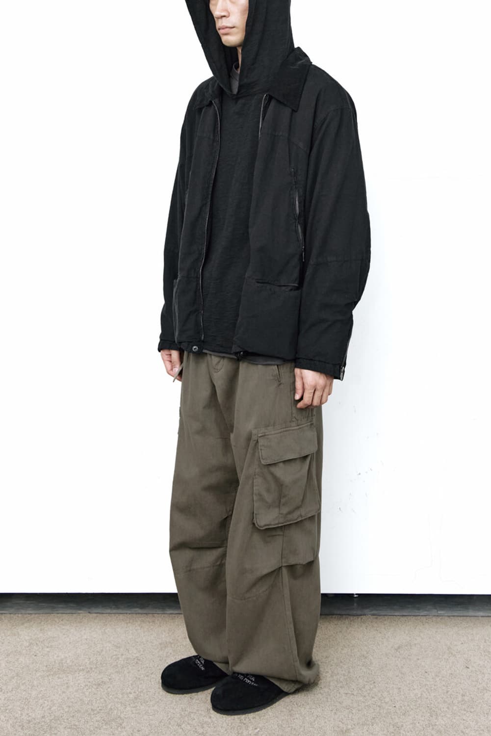 [2] 폴리테루 벨티드 카고 딥 베이지 2사이즈 상품이미지2