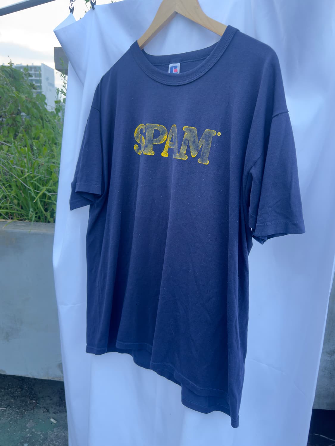 90s Made in USA SPAM 로고 빈티지 티XL 상품이미지3