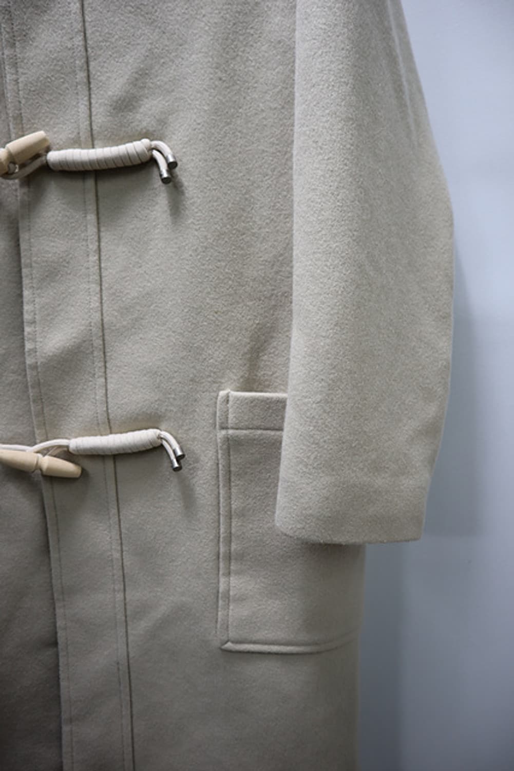 COOR 쿠어 후드 떡볶이 코트 무게감 상품이미지2