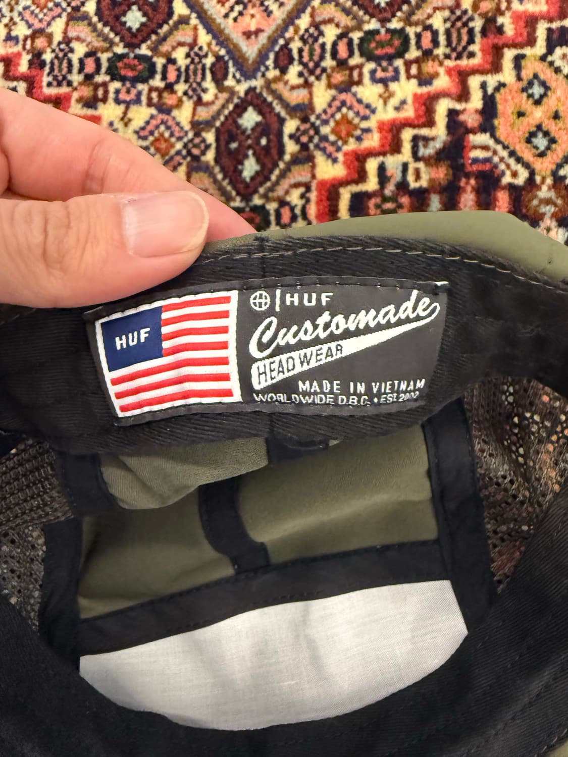 허프 캠프캡 유퐁 샘플피스 상품이미지4