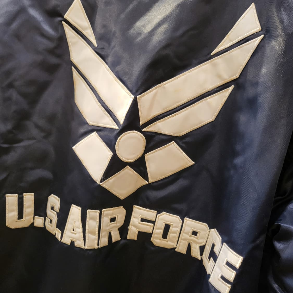 미스터피 U.S.AIR FORCE 오리지널 미공군 항공 기모 점퍼 상품이미지6