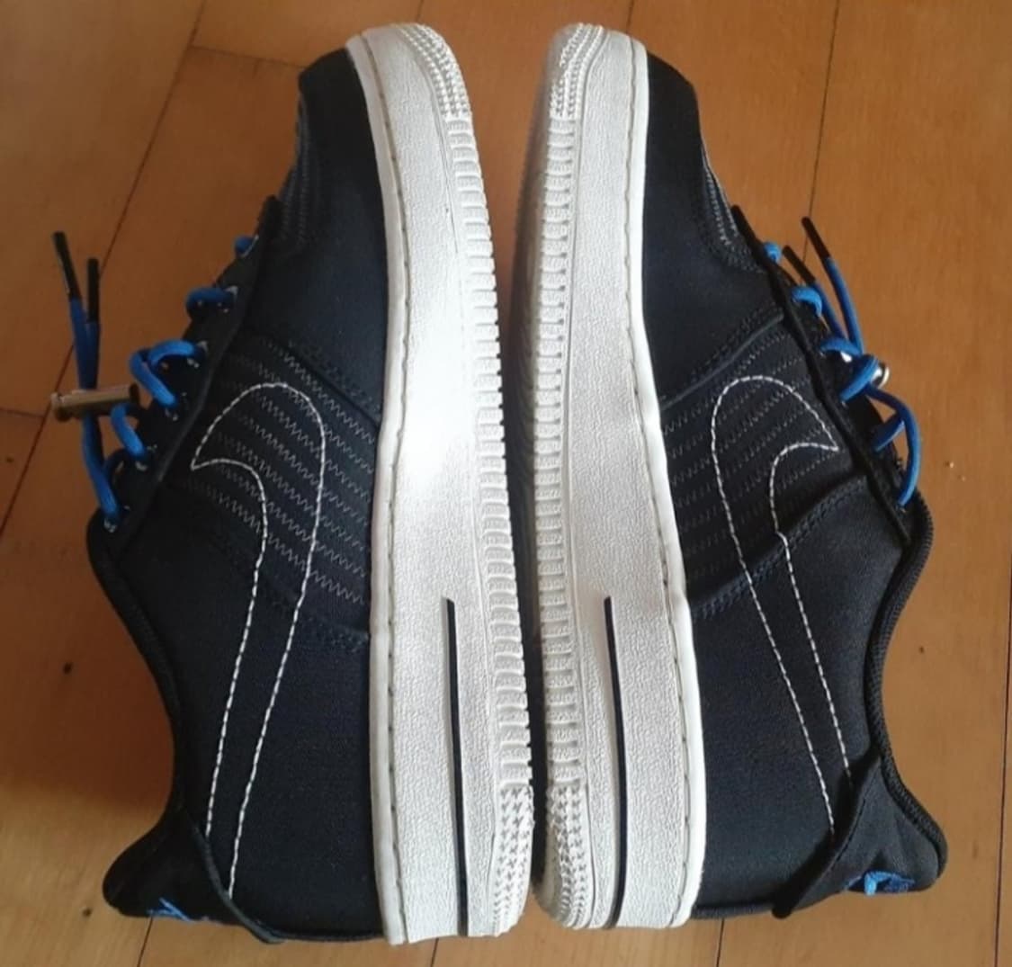 에어포스 로우 LV8 3 GS 블랙 앤트러사이트 235 상품이미지6