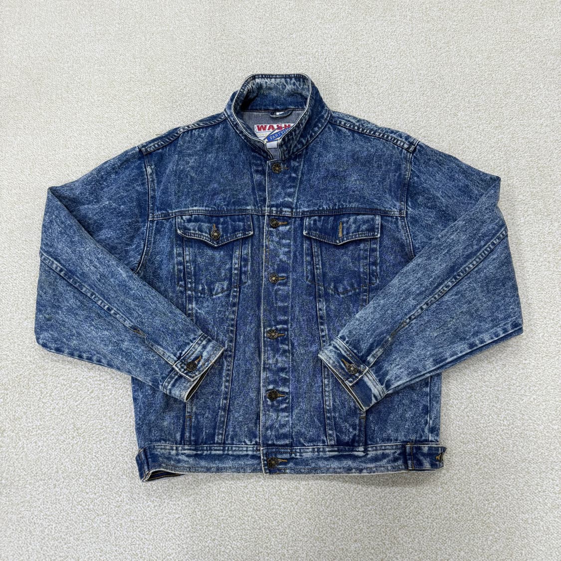 [L] 빈티지 WASH D.C. 워싱 데님자켓 0112T1 상품이미지1